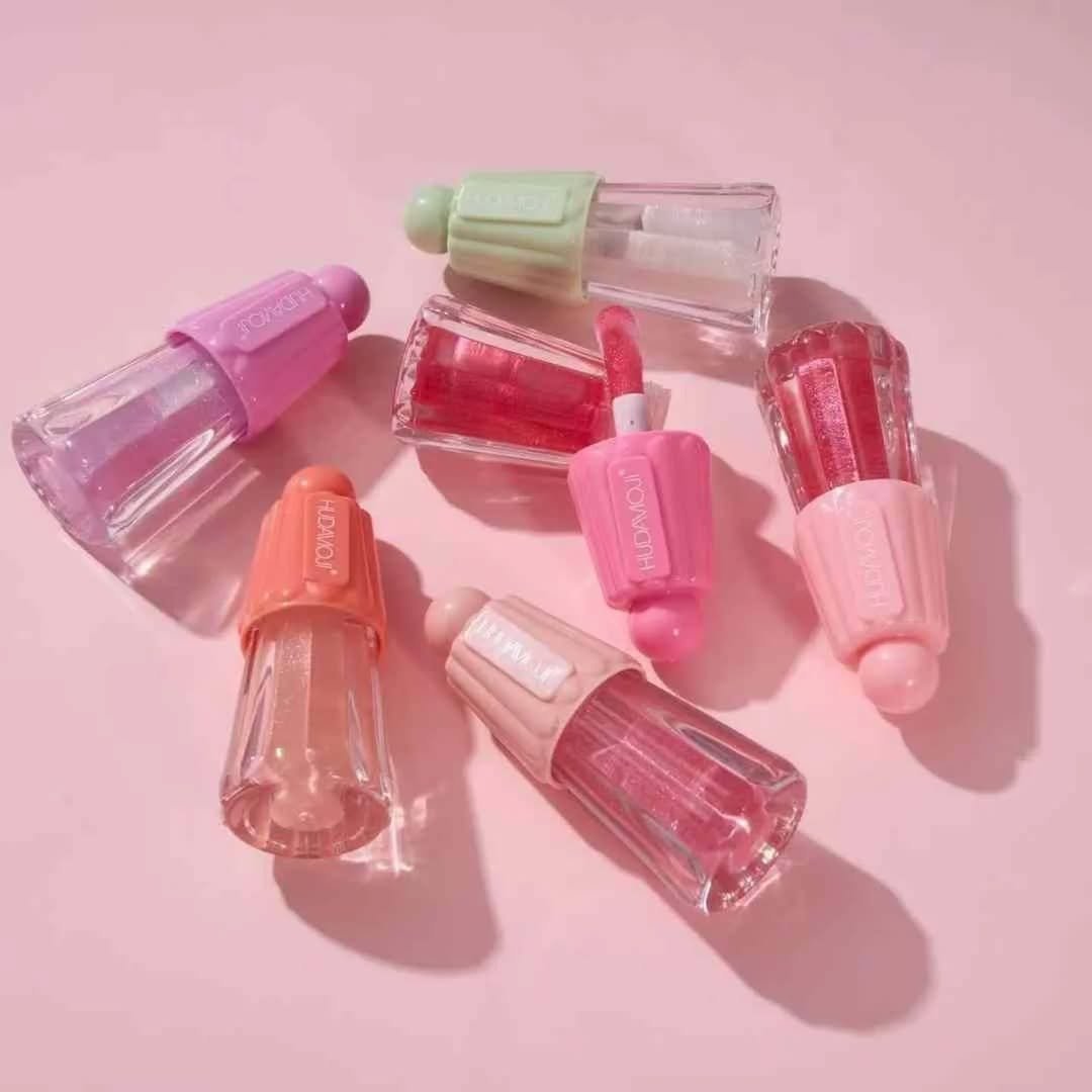 Hudamoji shimmer lip oil