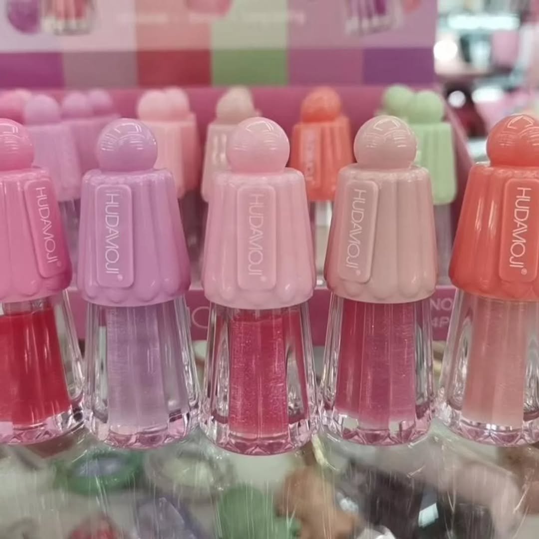 Hudamoji shimmer lip oil