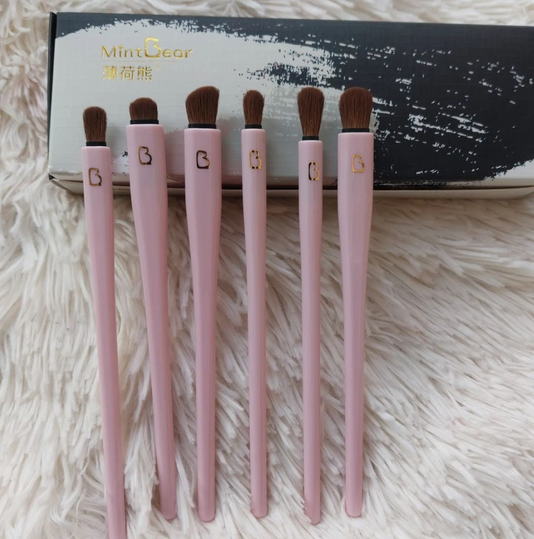 mint bear eye brushes