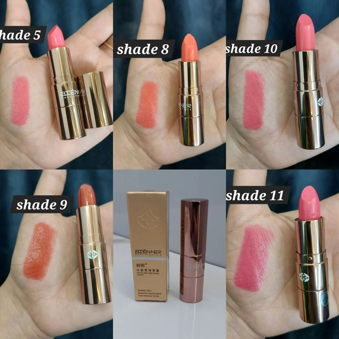 crystal moisturising Lipsticks