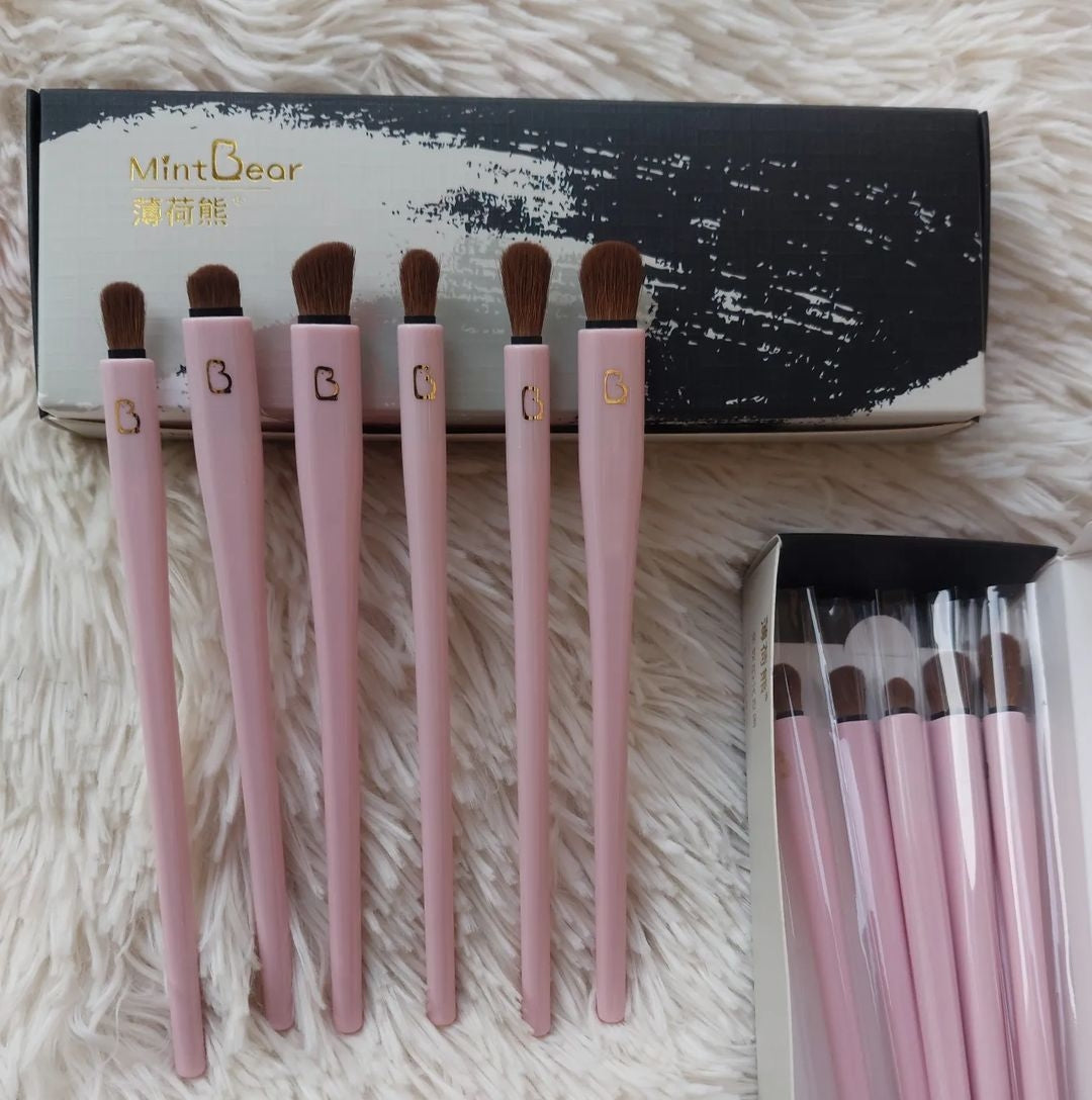 mint bear eye brushes