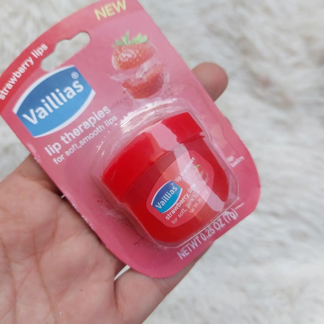 strawberry lip balm