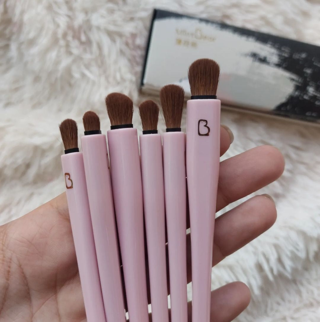 mint bear eye brushes