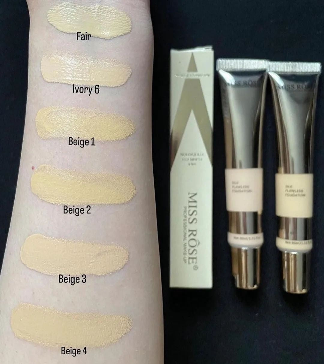 missrose silk foundation