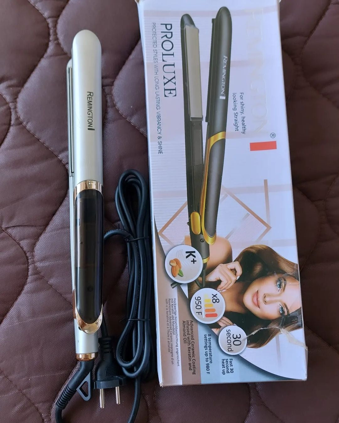 Remington proluxe sleek n curl straightener