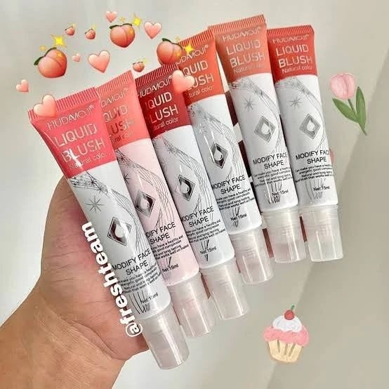 huda moji liquid blushers