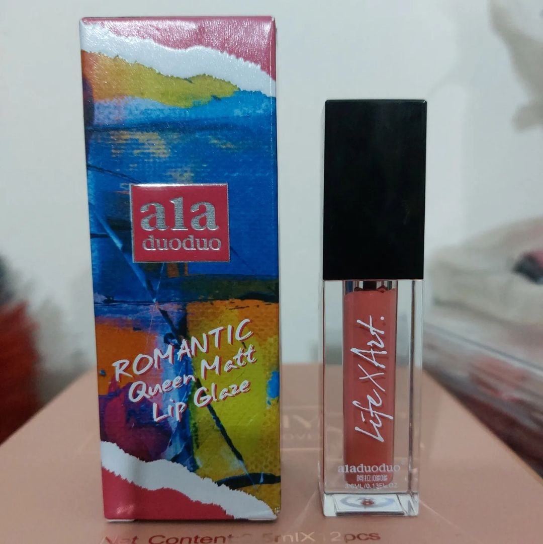 korean matte lip glaze
