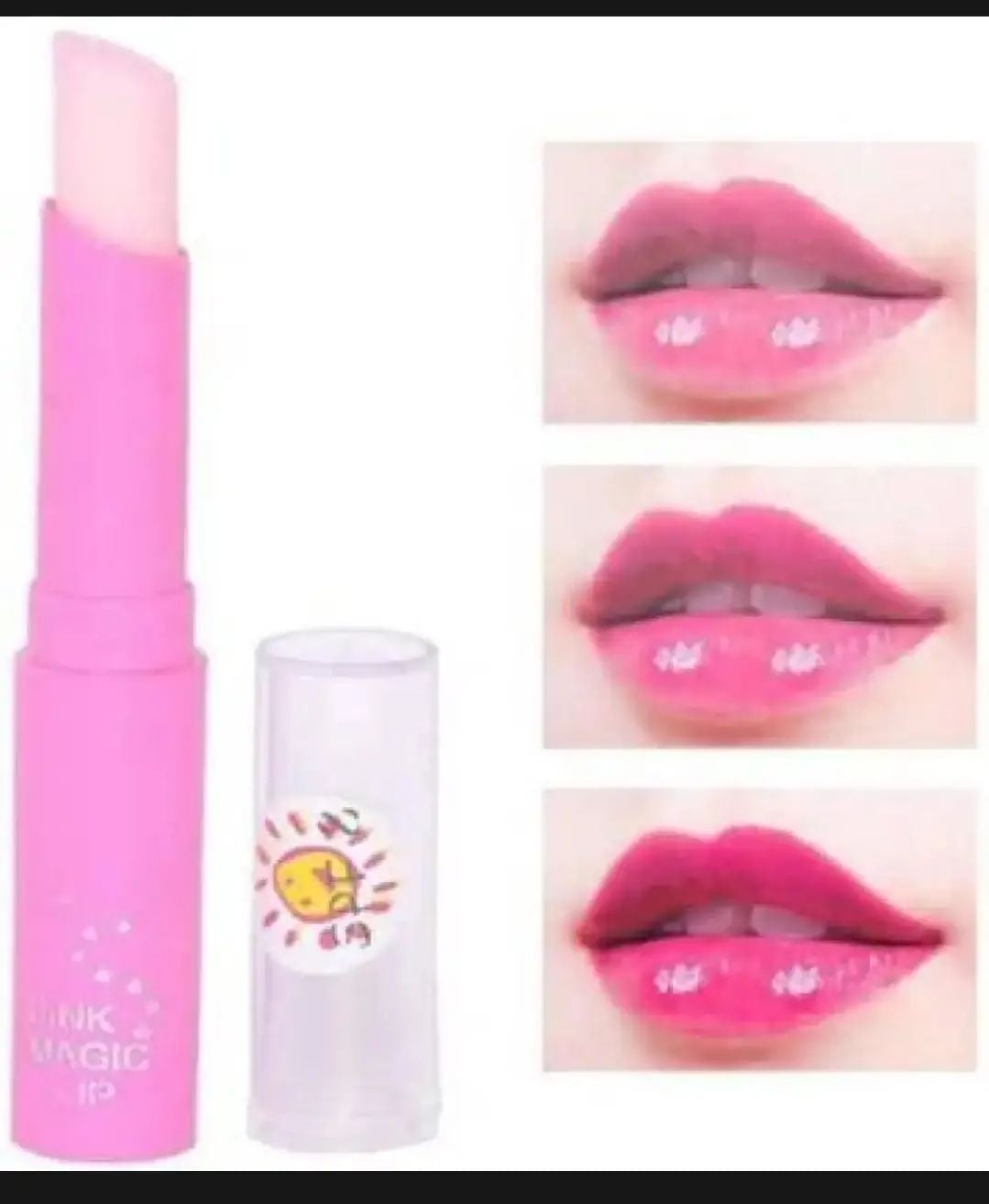 pink magic tinted lipbalm