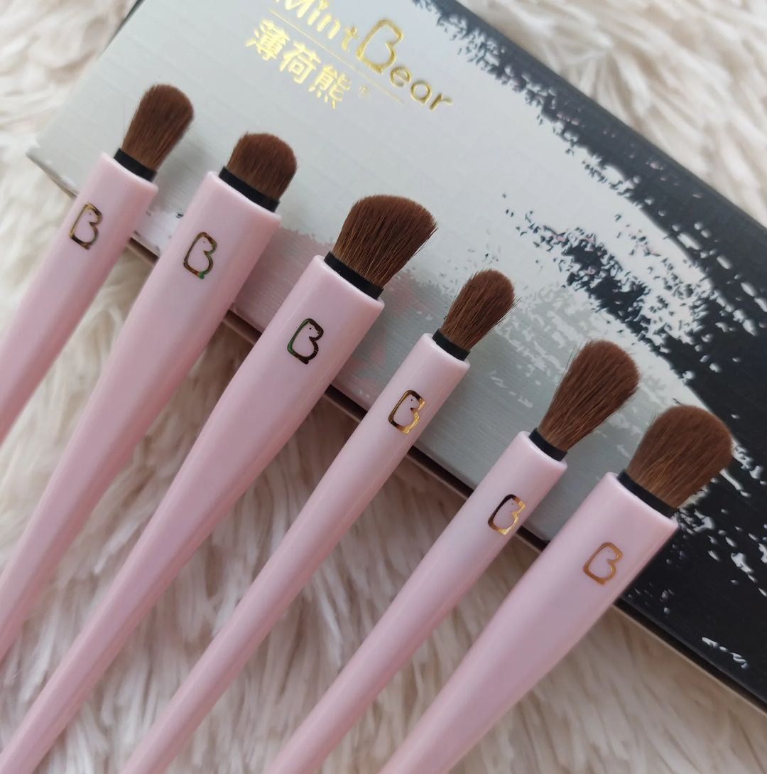 mint bear eye brushes