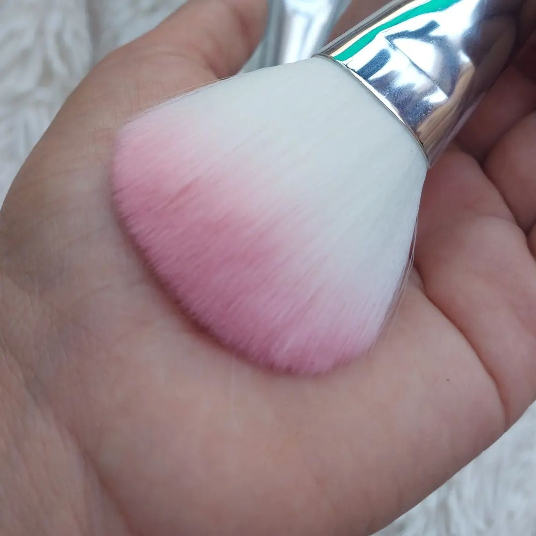Zhuoerya blush and powder brush