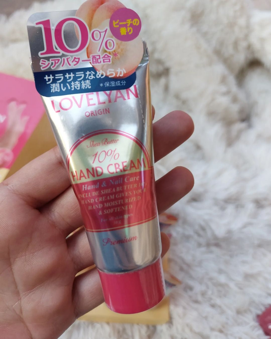 lovelyan hand and nail cream