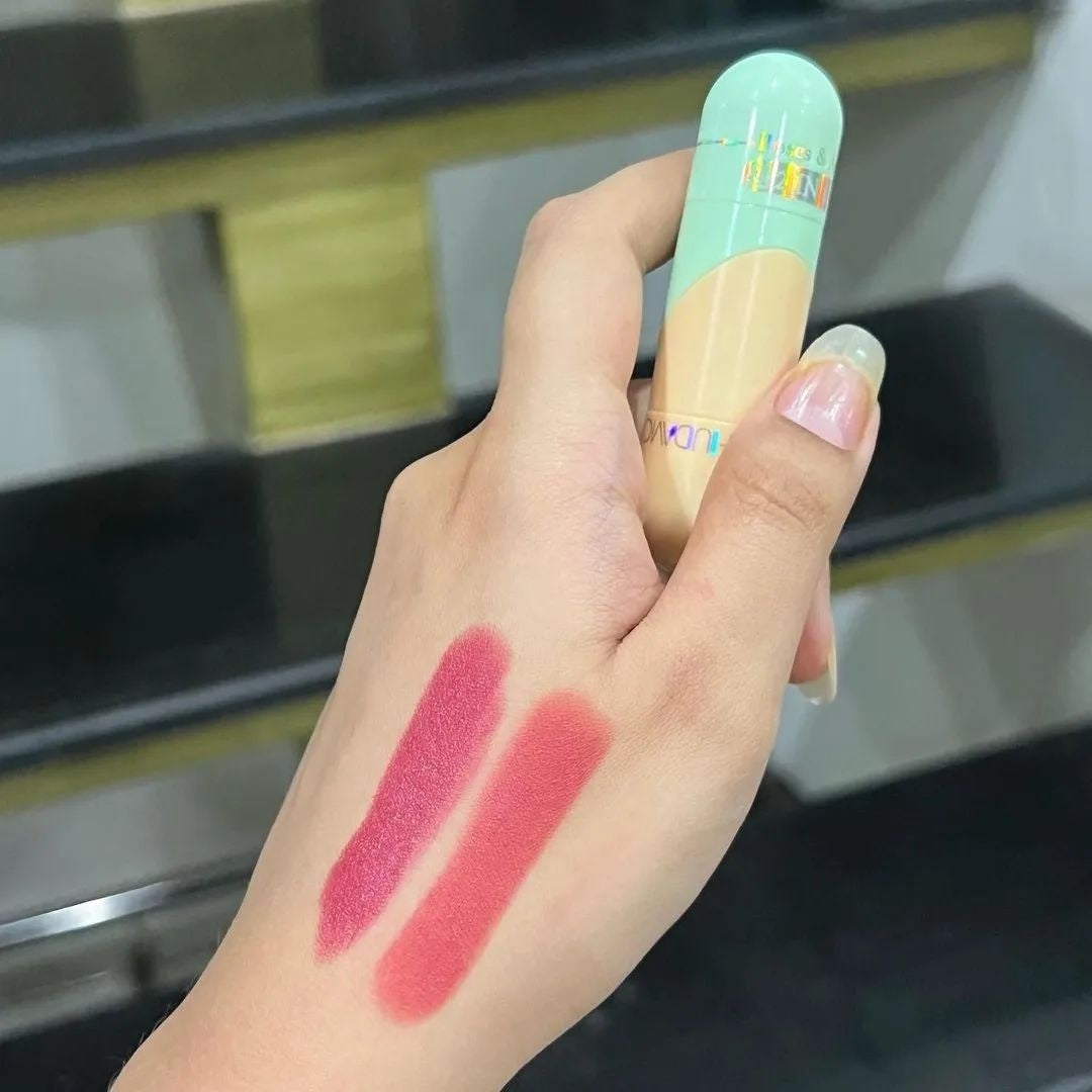 huda moji 2 in1 heart lipsticks