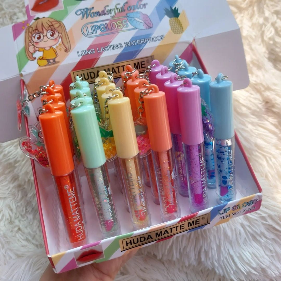 huda tinted lip oil