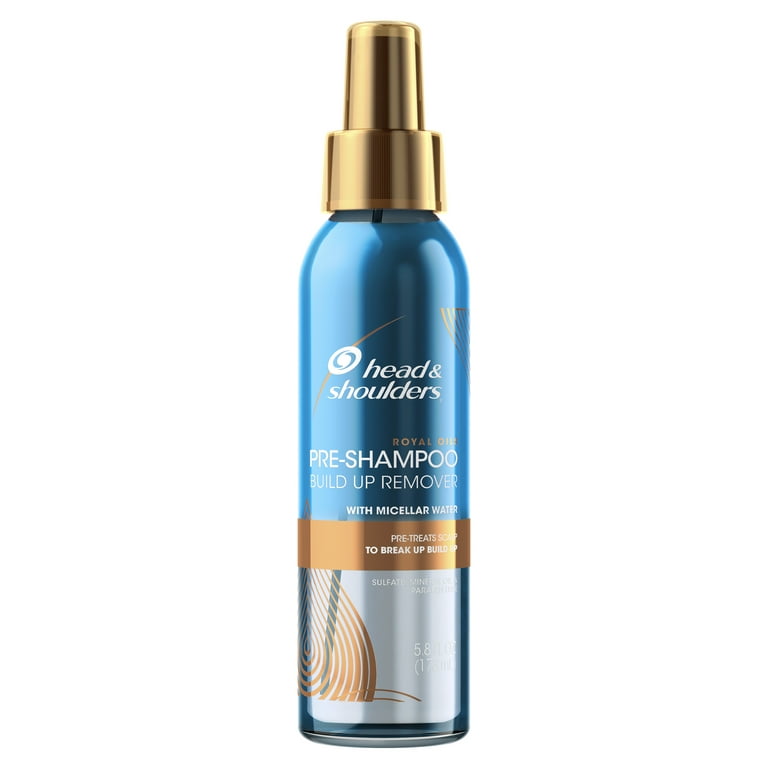head and shoulders pre shampoo build up remover