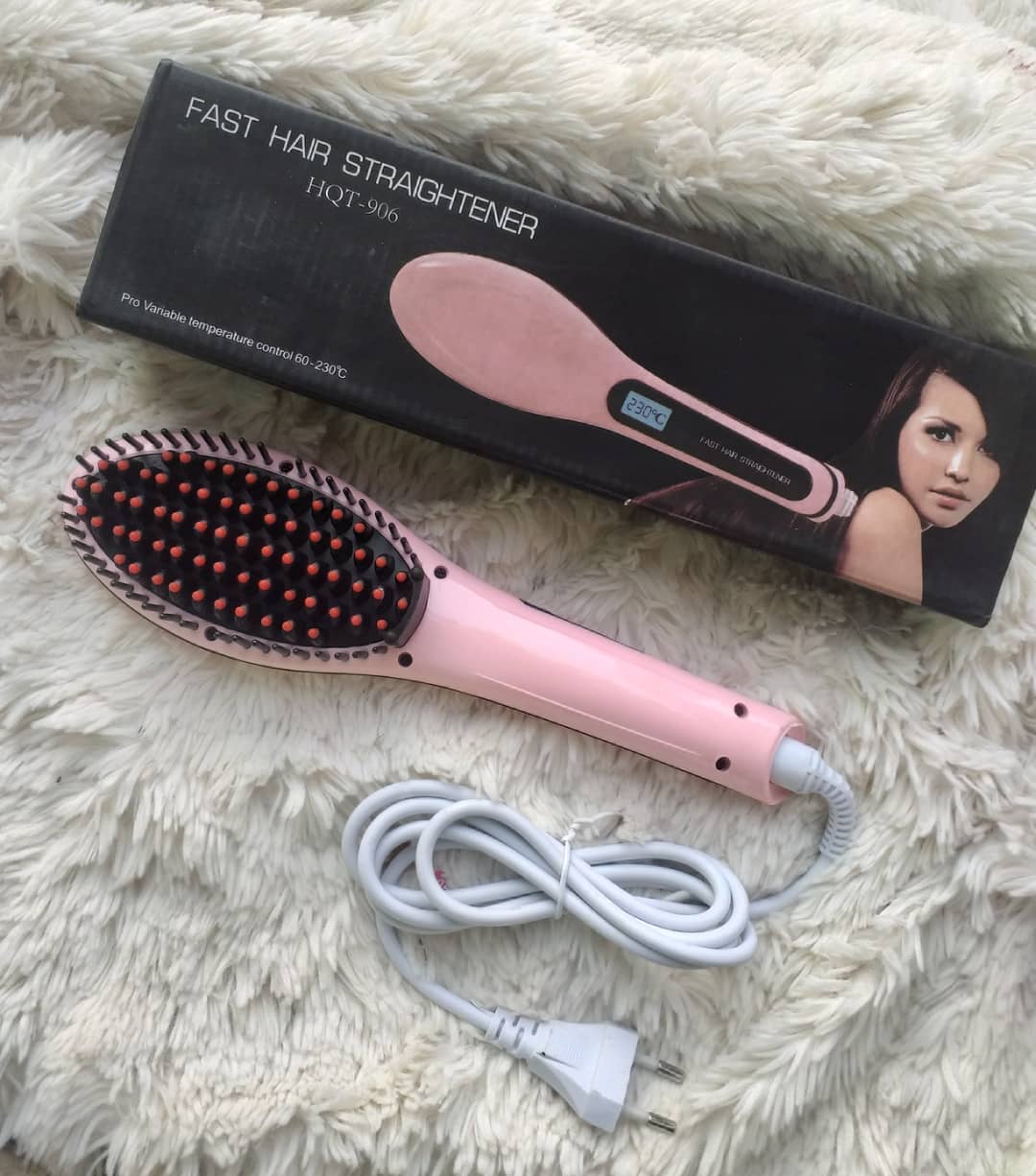 BRUSH STRAIGHTENER