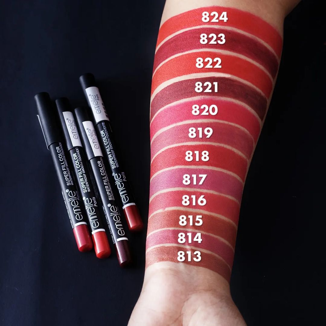 emelie lip liners ( set b)