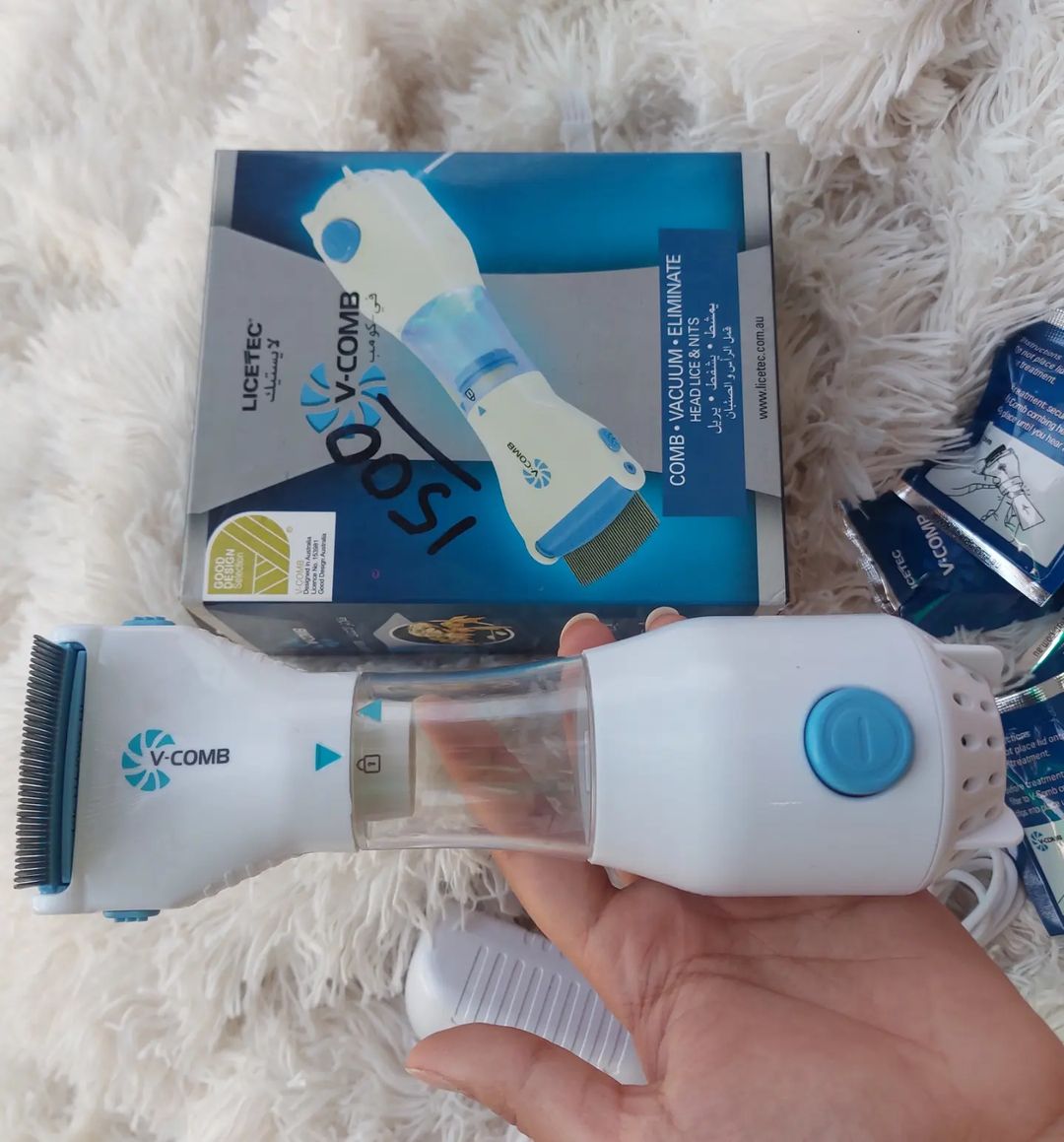 anti lice v-comb
