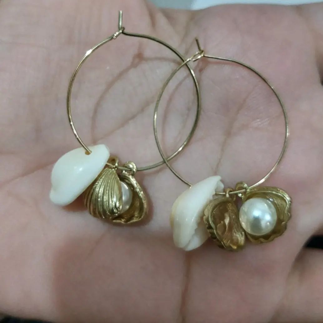 Shein Pearl earrings