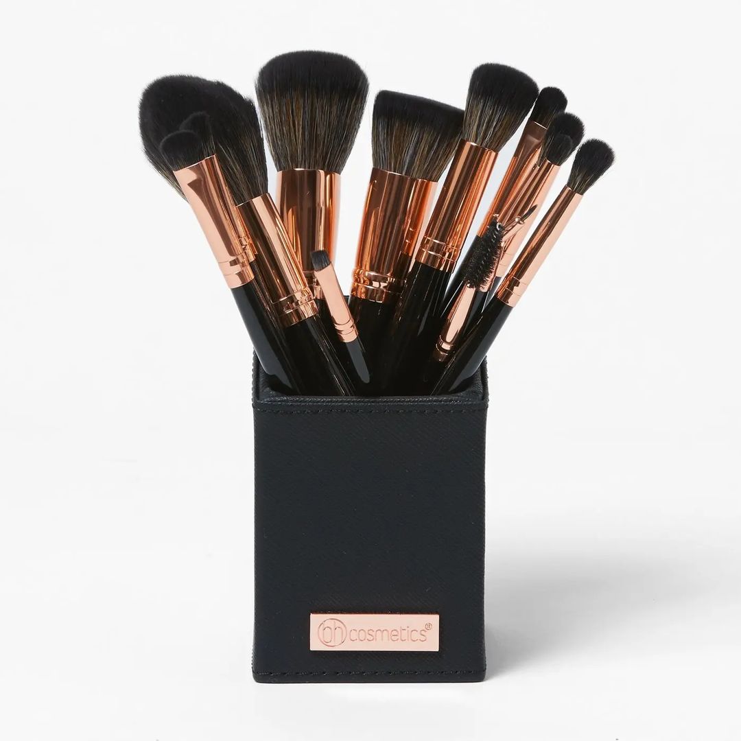 bh signature rose gold brushes