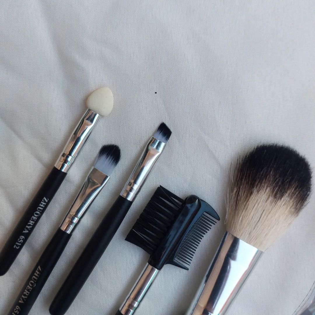 mini black brush set