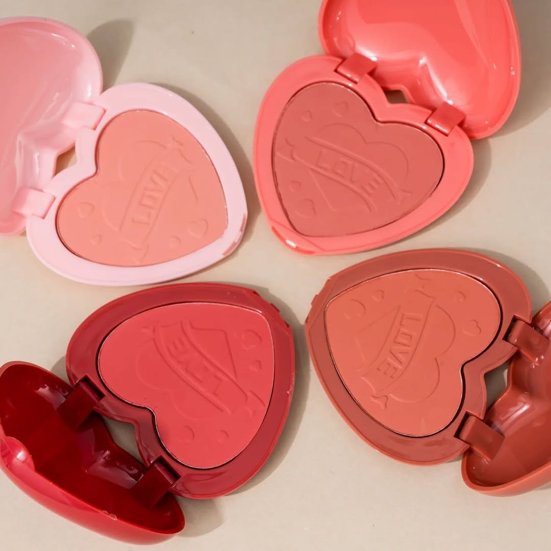 Hudamoji heart blushers