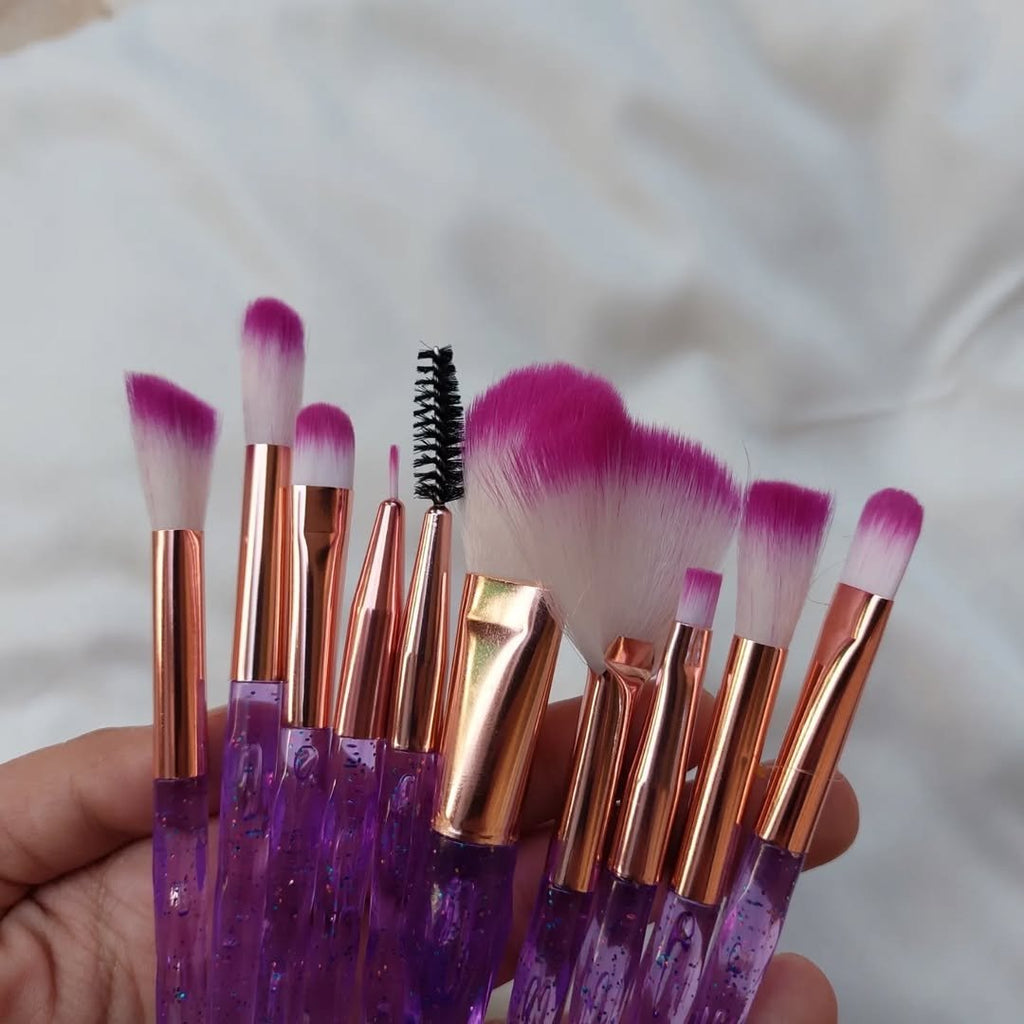 Crystal brush set