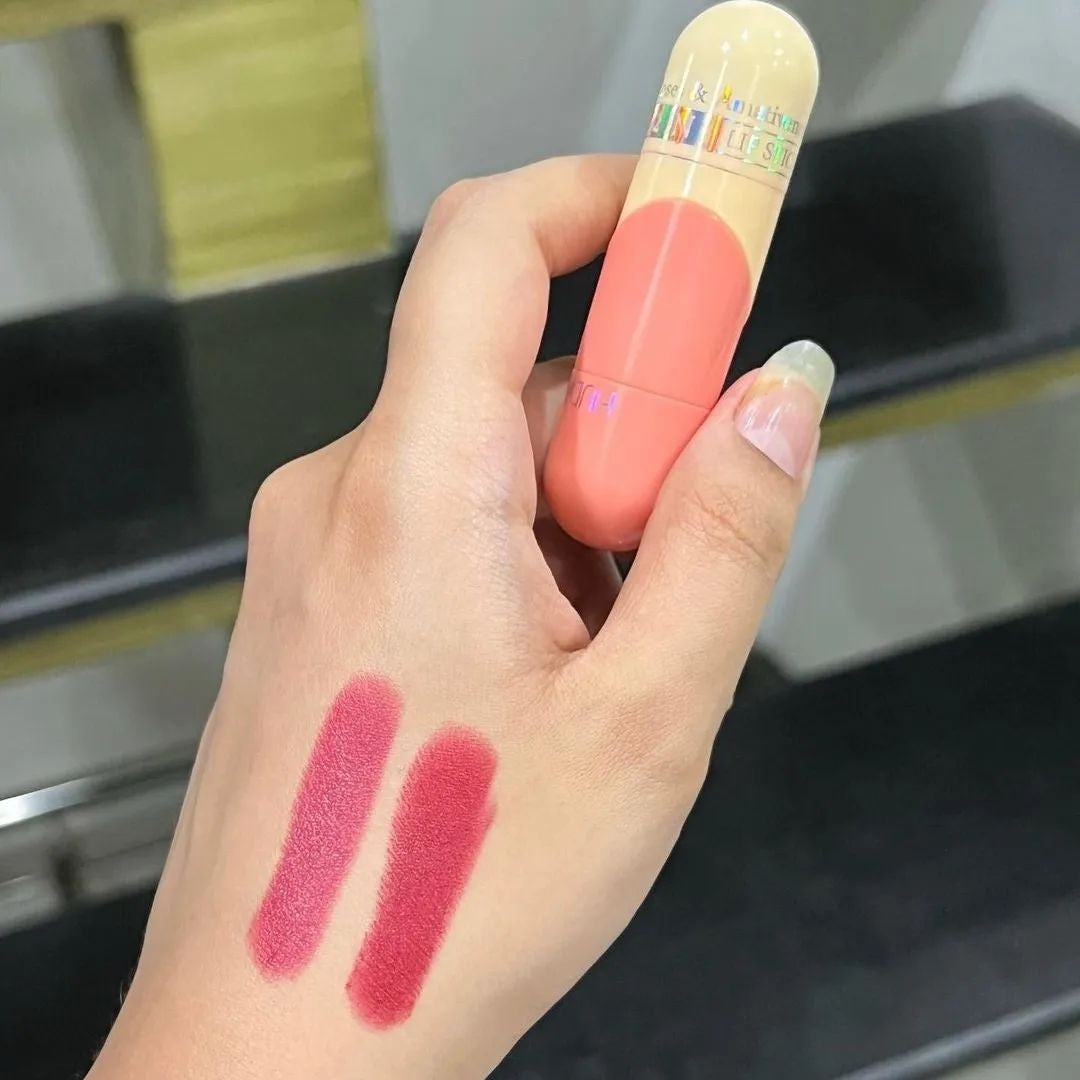 huda moji 2 in1 heart lipsticks