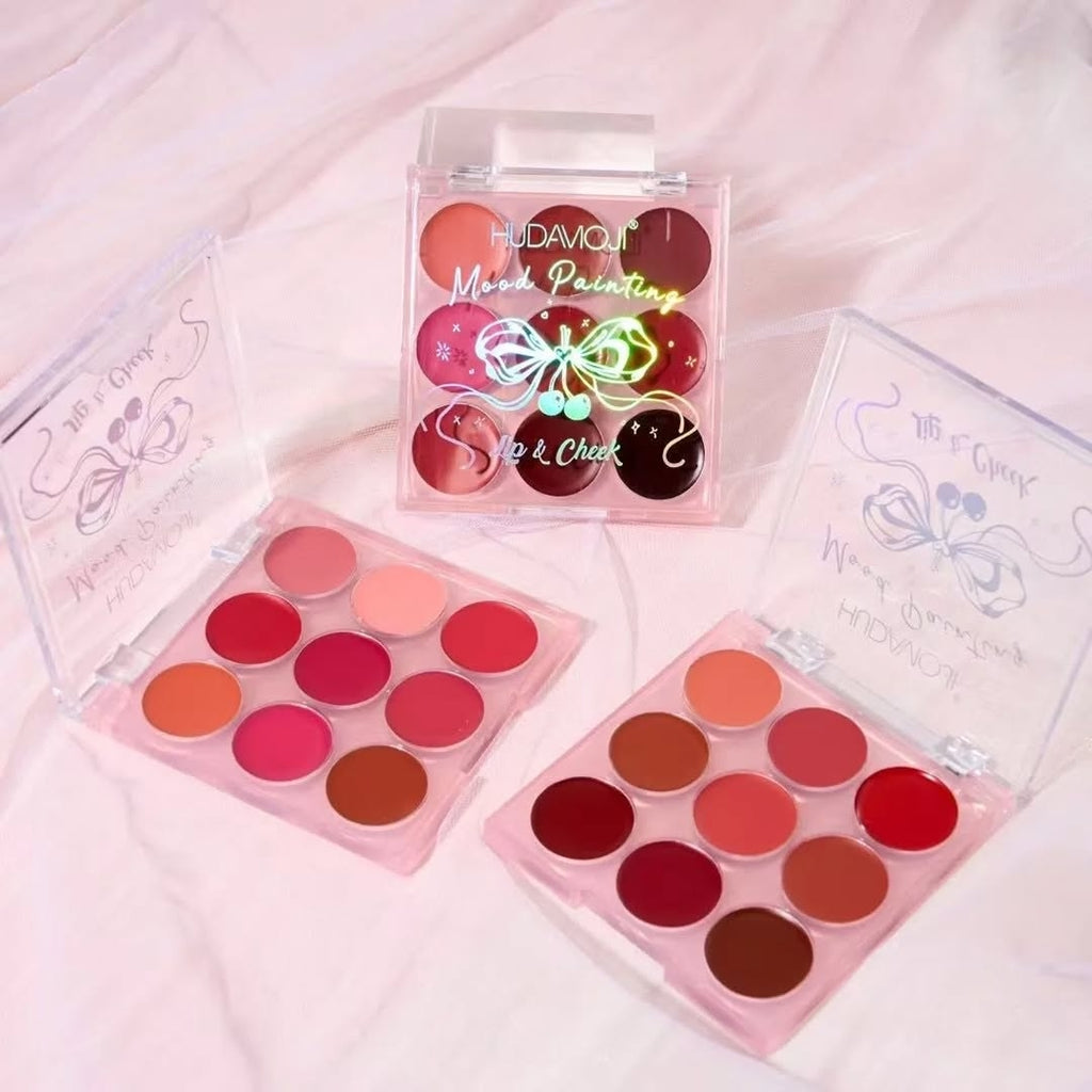 hudamoji lipstick pallete