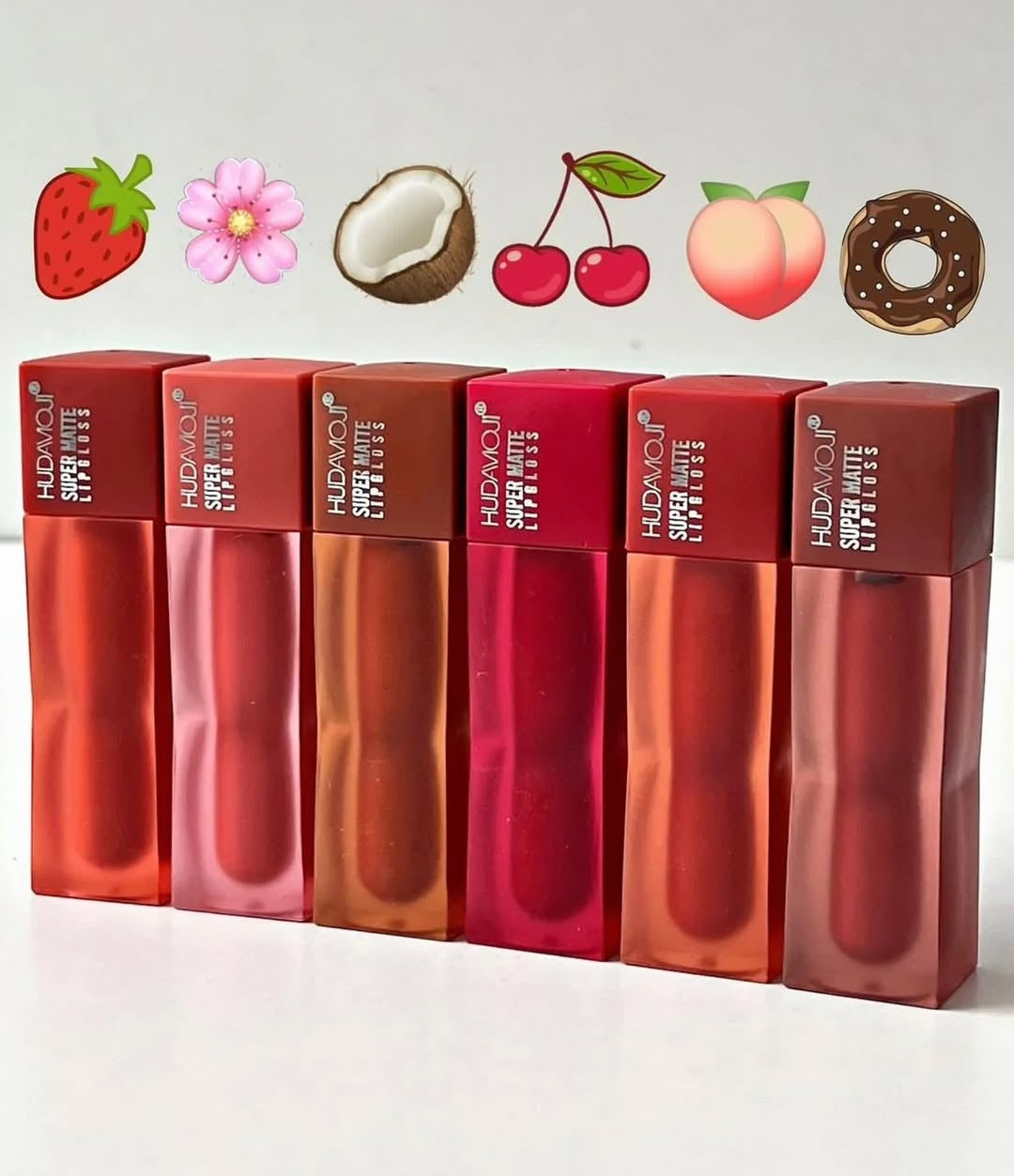 hudamoji matte lipsticks
