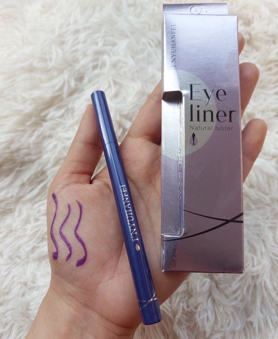 purple pen liner