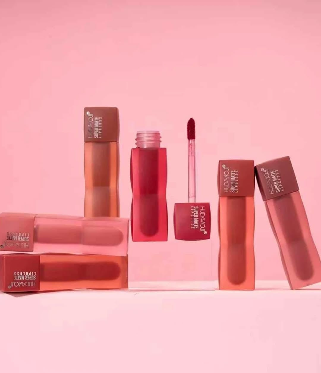 hudamoji matte lipsticks