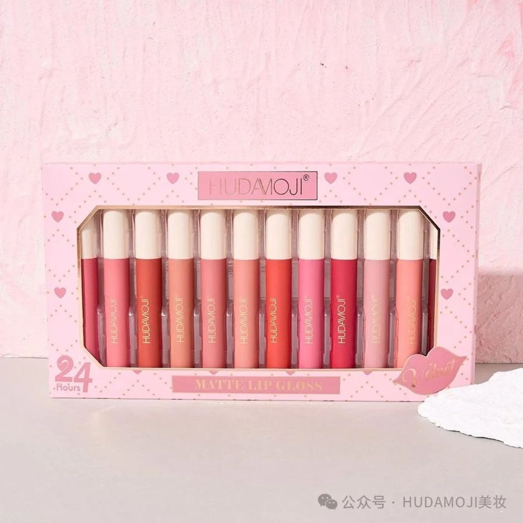 huda moji matte lip tray