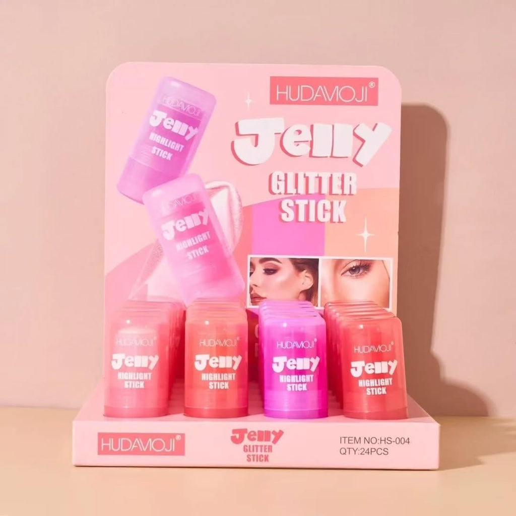 hudamoji jelly highlighter stick