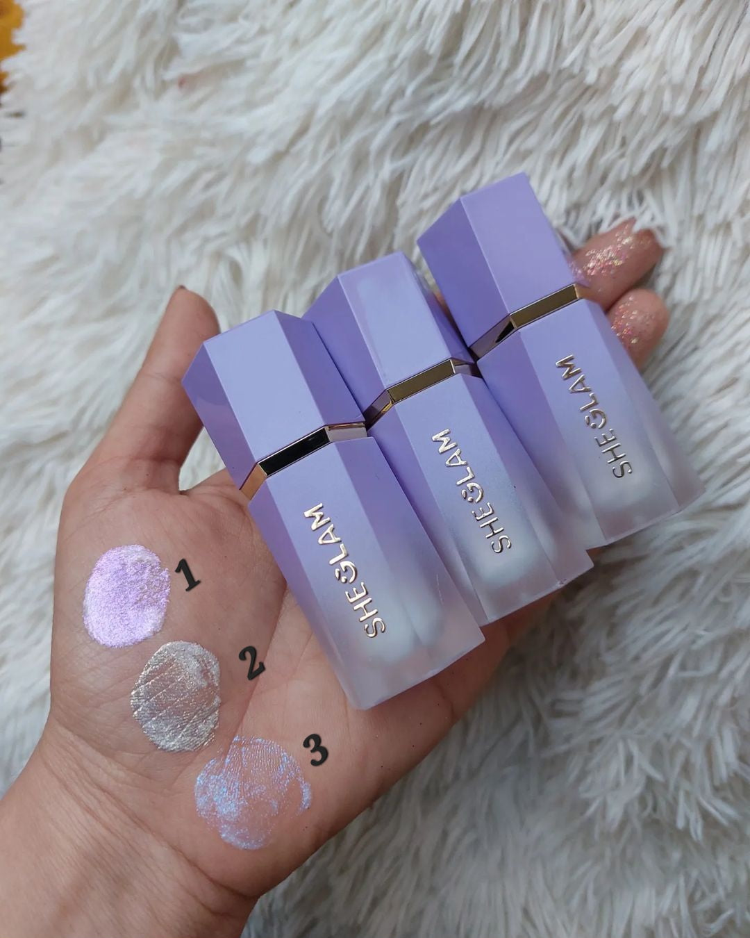 she glam highlighters