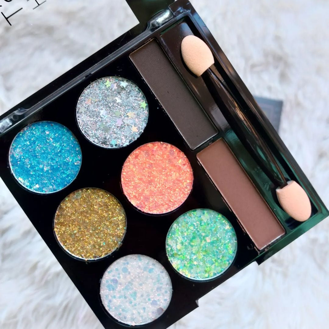 L.E.D glitter pallete 01