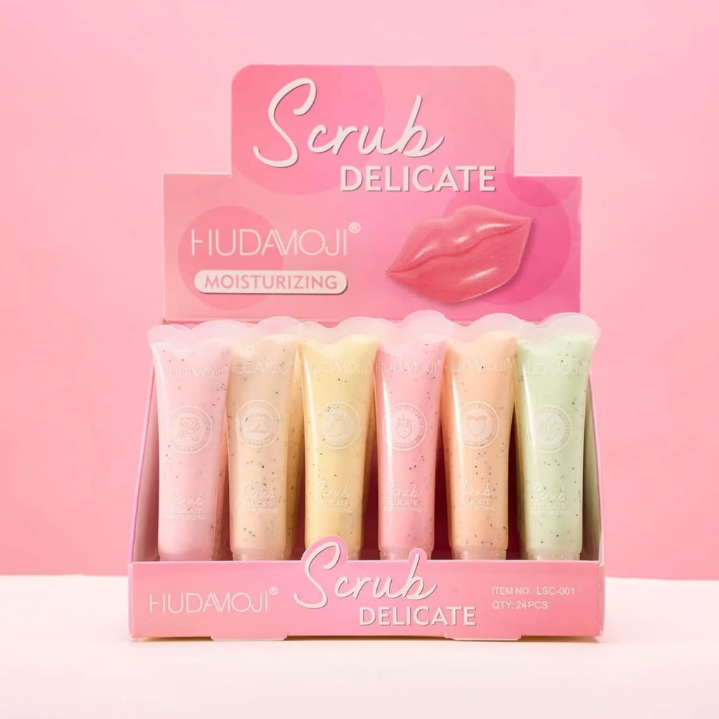 hudamoji lip scrub