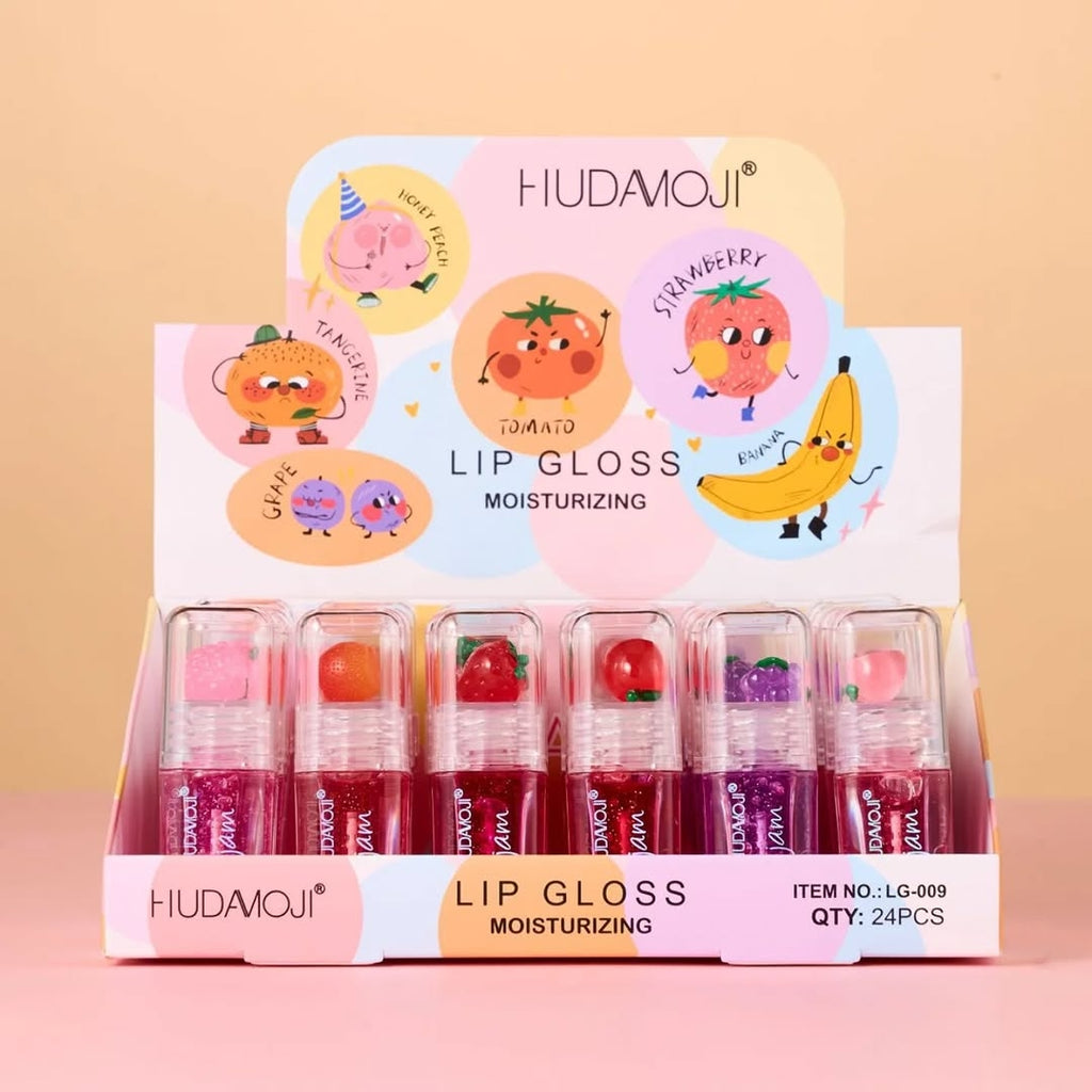 hudamoji fruit jam lip oils