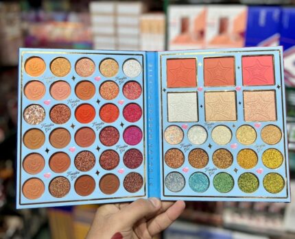 Pretty girl full face pallete