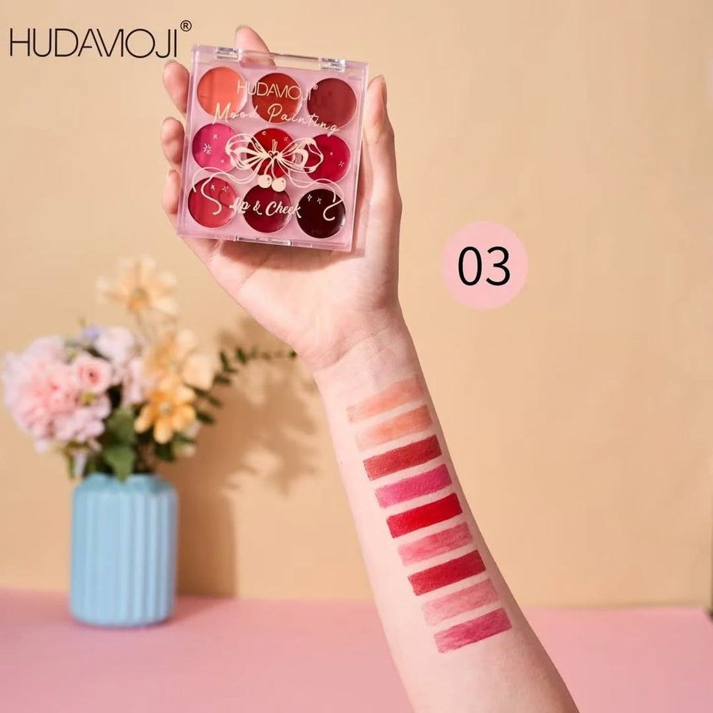 hudamoji lipstick pallete