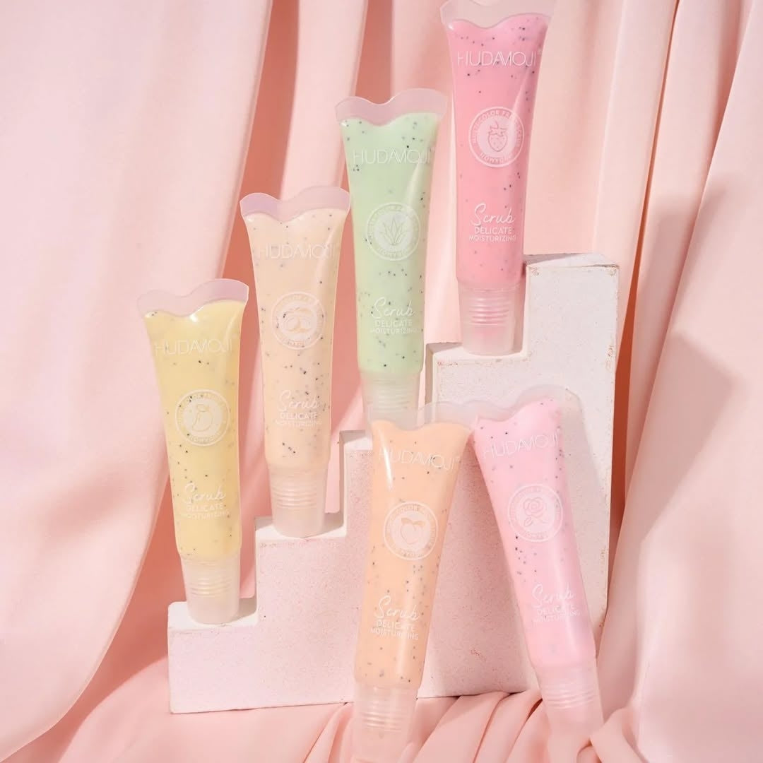 hudamoji lip scrub