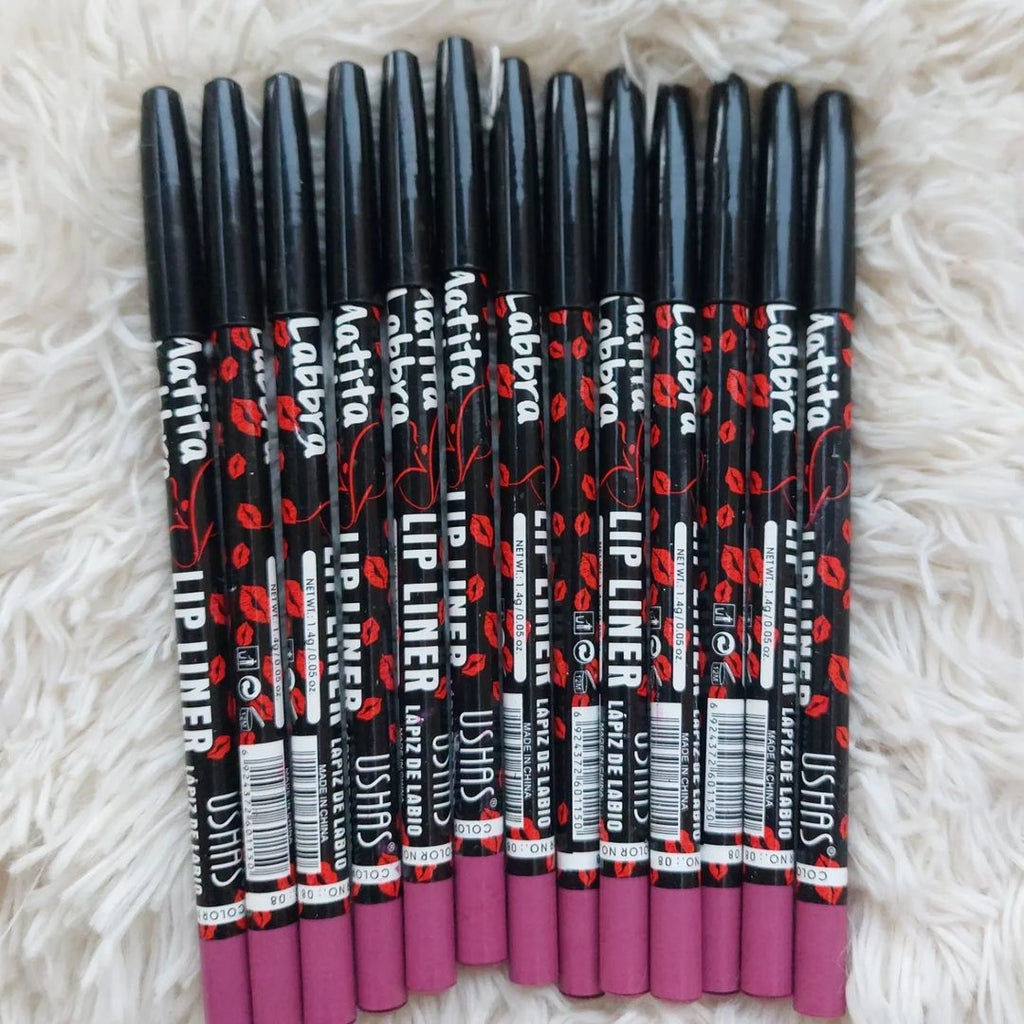 ushas lip liner and lipstick shade 08