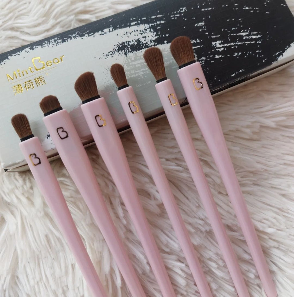 mint bear eye brushes