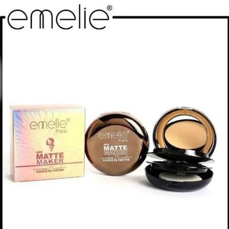Emelie matte compact powder