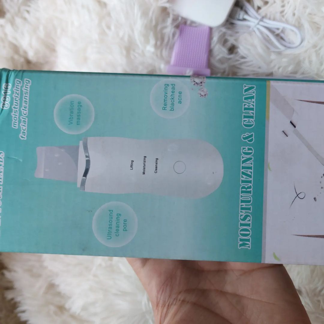 ultrasonic  skin scrubber