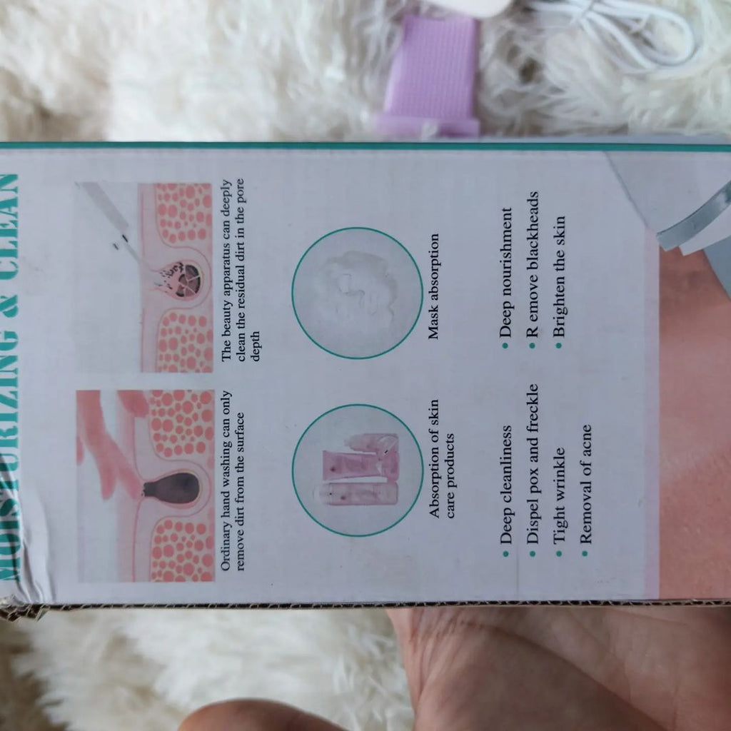 ultrasonic  skin scrubber