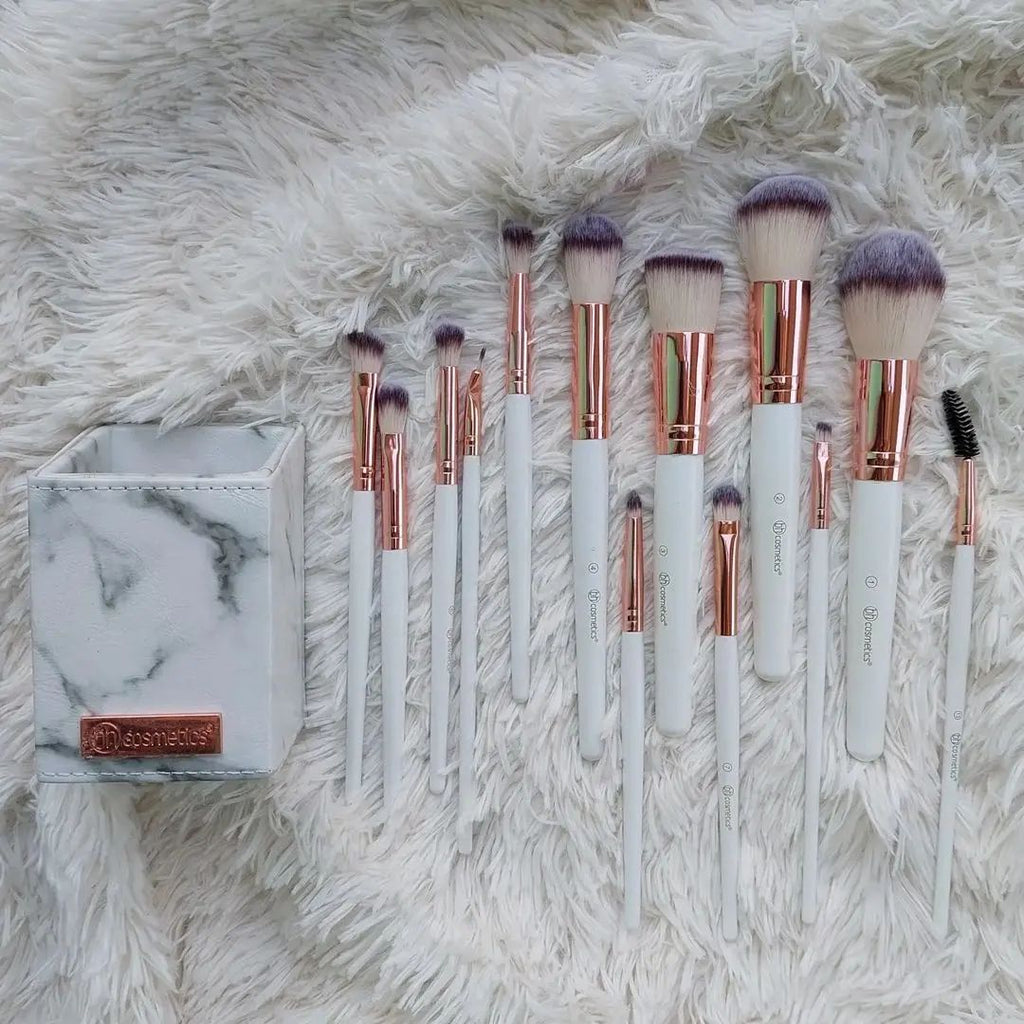 bh marble luxe brush set