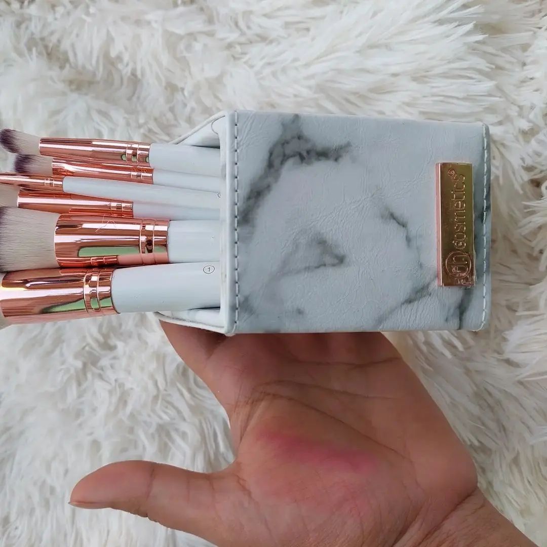 bh marble luxe brush set