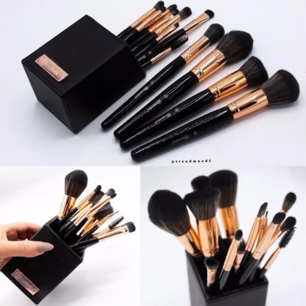 bh signature rose gold brushes