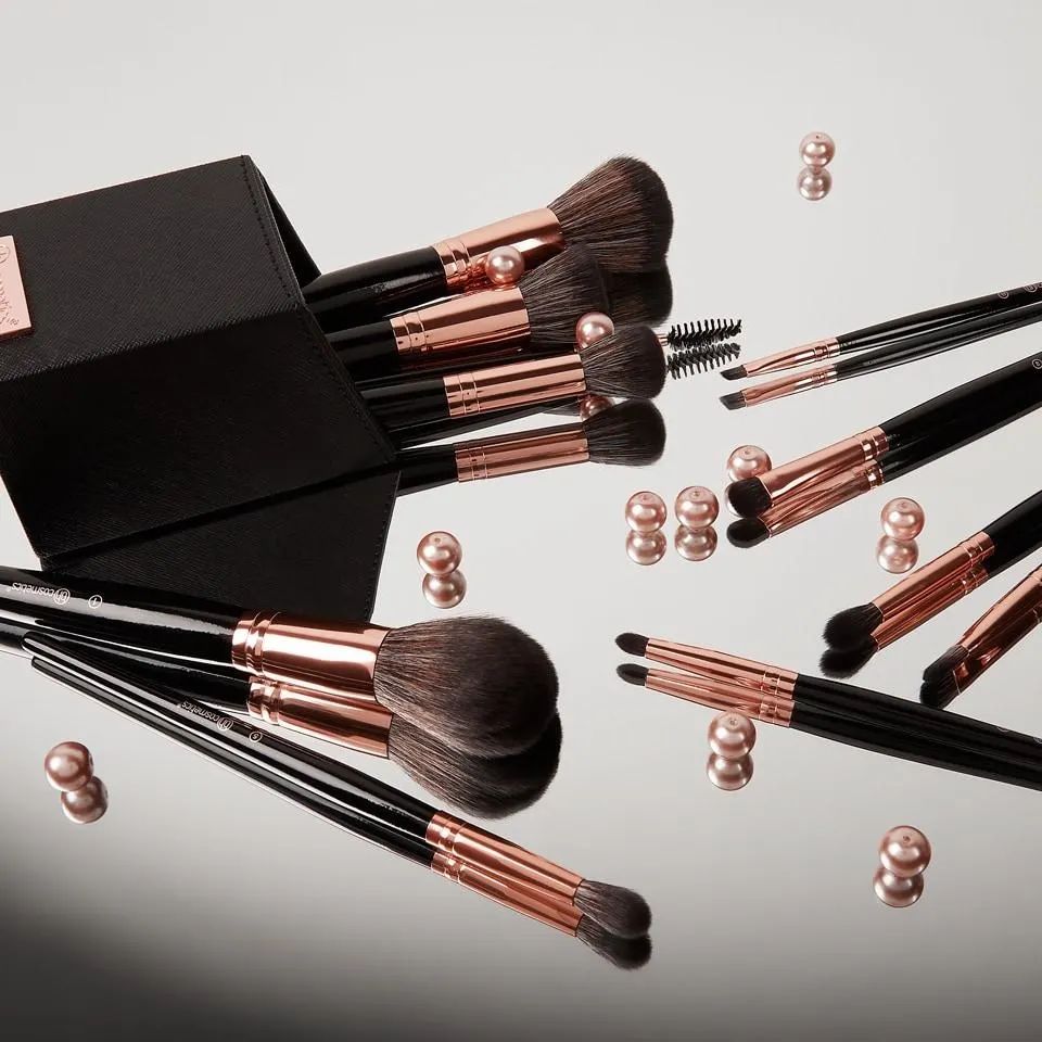 bh signature rose gold brushes