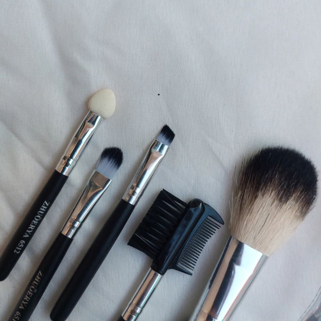 mini black brush set